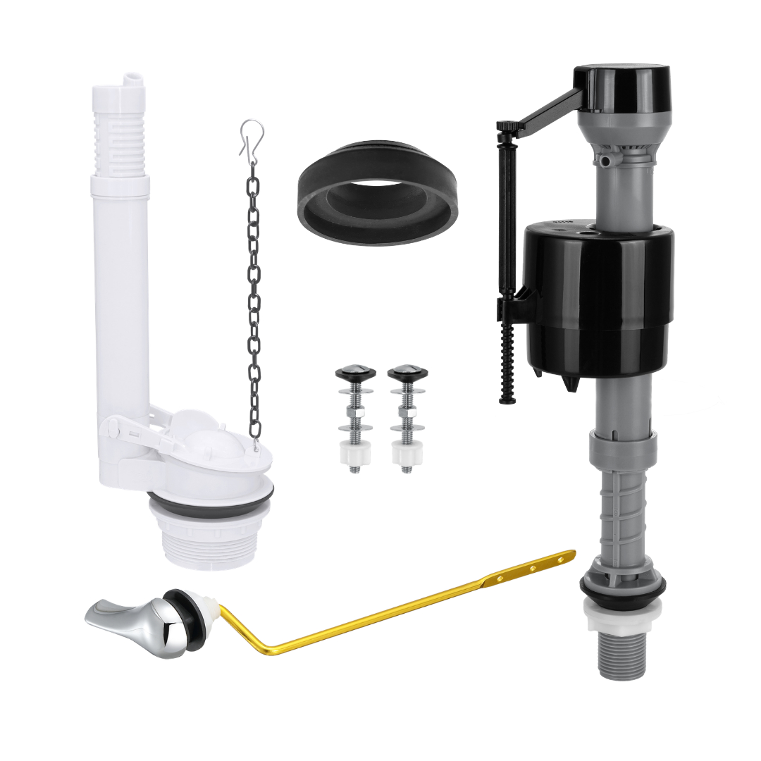 Complete Toilet Tank Repair Kit for North American Two-Piece Toilets | Product Overview